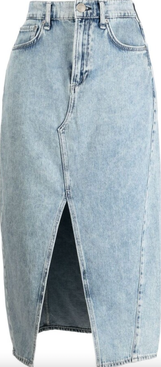 Gia Denim Midi Skirt