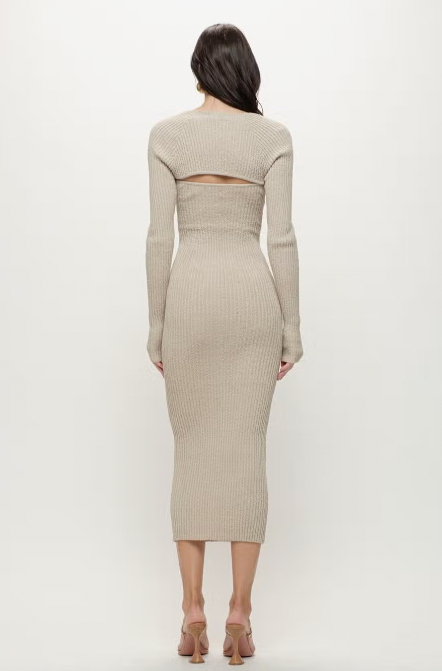 Florence Knitted Midi Dress