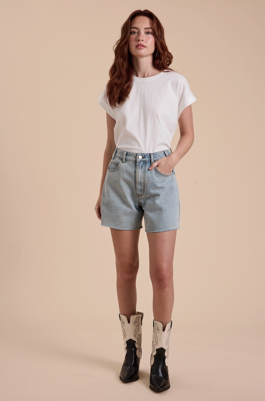 Diamond Ranch Denim Shorts