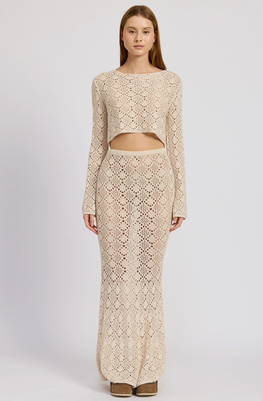 Mermaid Crochet Maxi