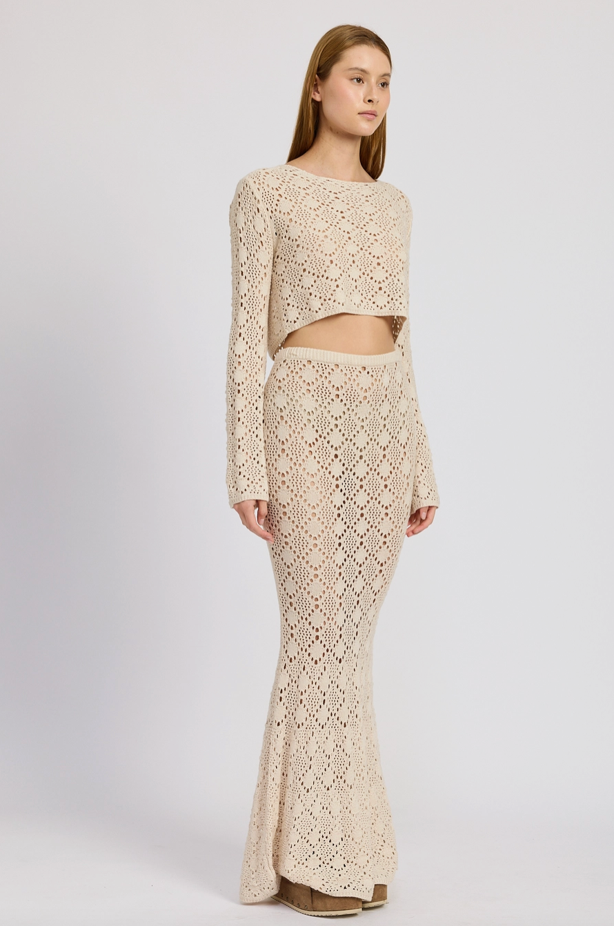 Mermaid Crochet Maxi