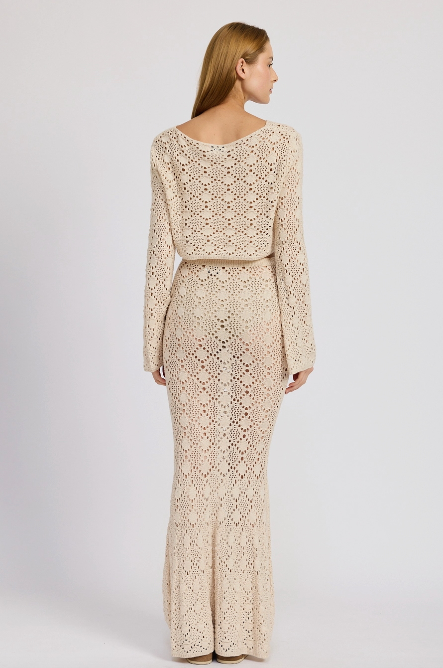 Mermaid Crochet Maxi
