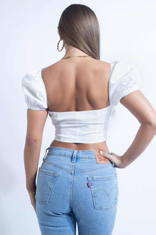 Raimi Puff Sleeve Top