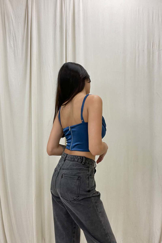 You're A Natural Satin Top