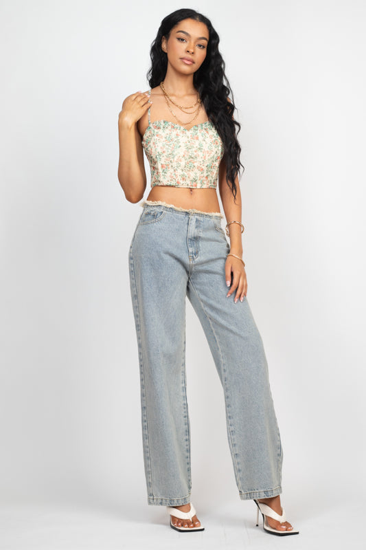 Wildflower Grown Corset Top