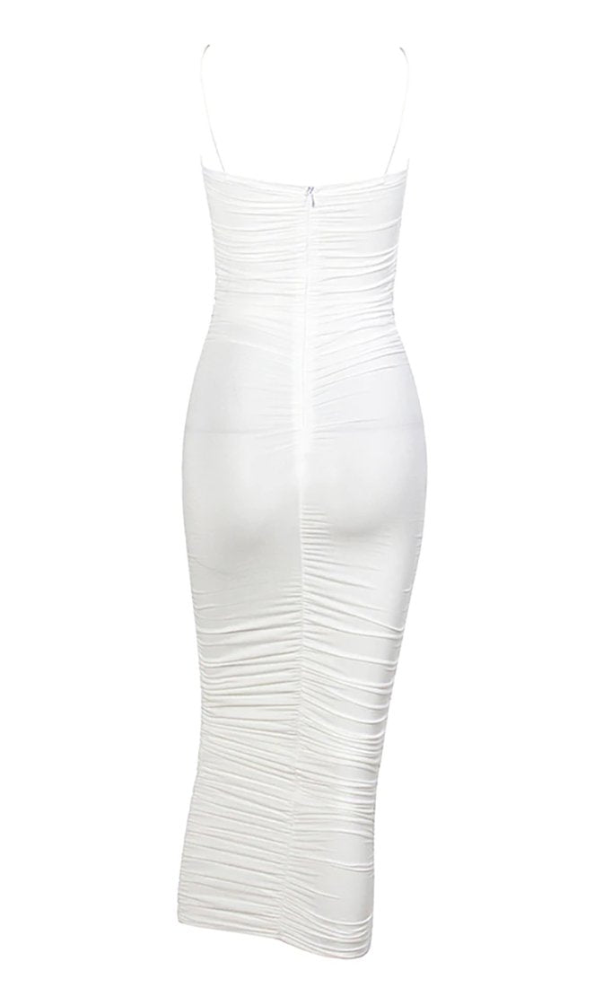Nia Ruched Bodycon Dress