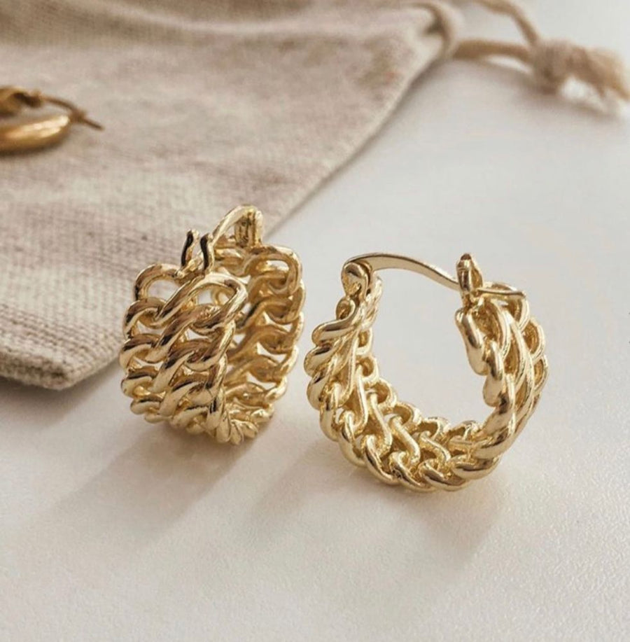 Chloé Huggie Hoop Earrings