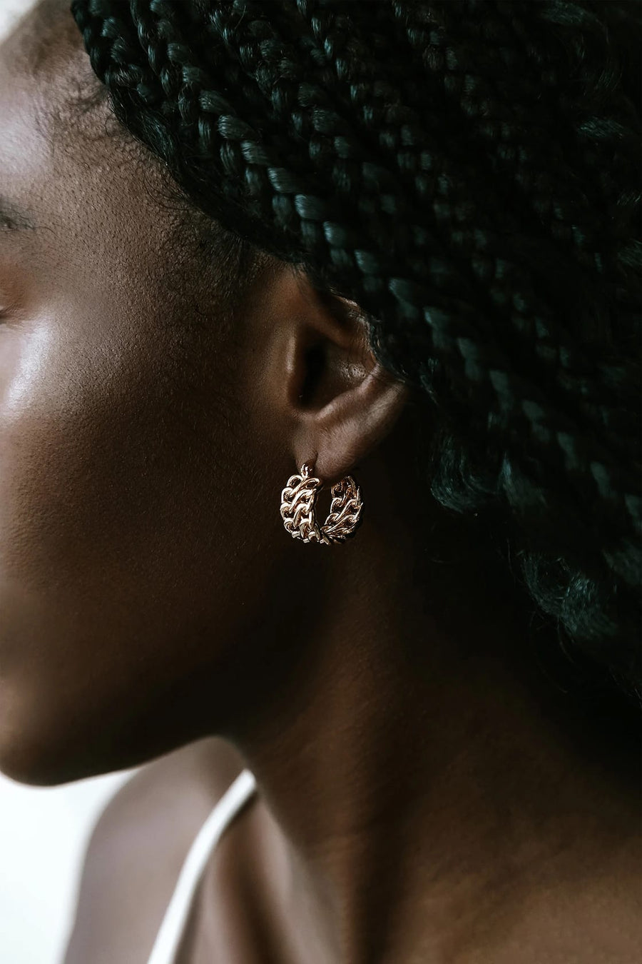 Chloé Huggie Hoop Earrings
