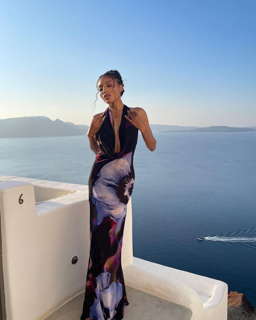 La Bella Mesh Maxi Dress