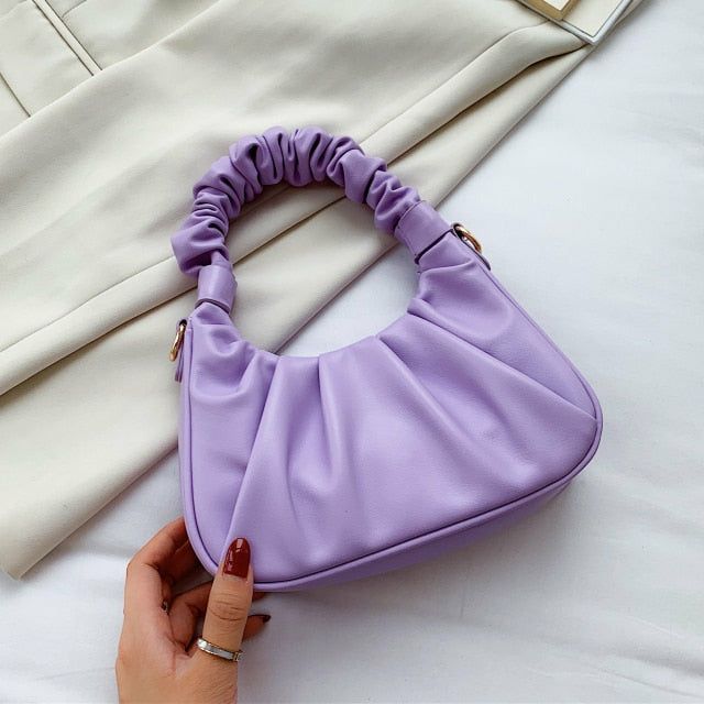 Pixie Ruched Handbag