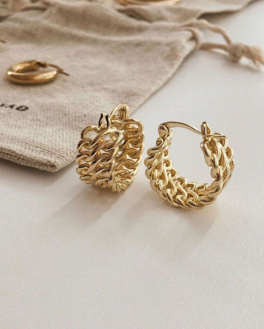 Chloé Huggie Hoop Earrings