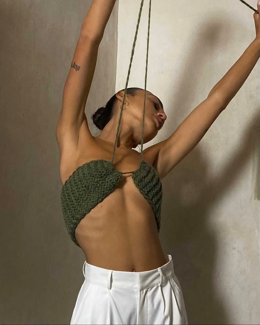 Private Island Knit Halter