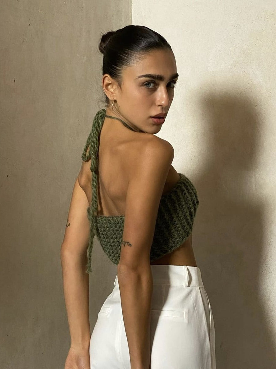 Private Island Knit Halter