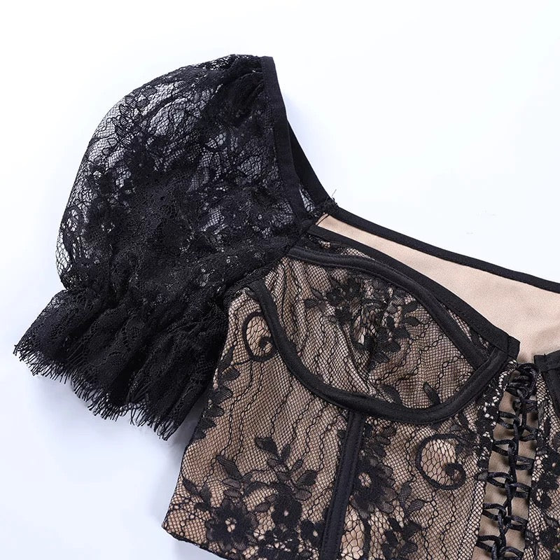 Muse Lace Corset Top