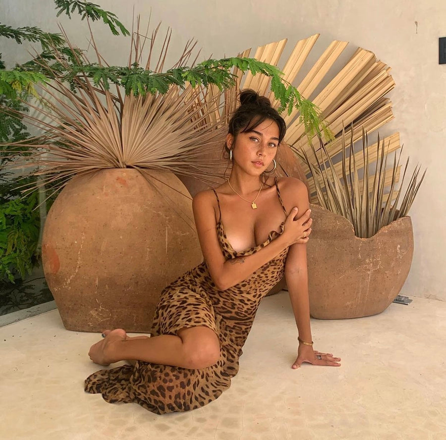 Lioness Mesh Maxi Dress