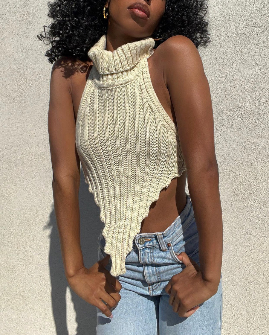 Out Of Your League Knit Crop Top