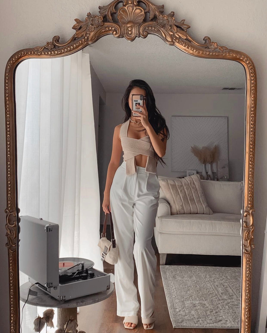 Santa Barbara Knit Halter Top