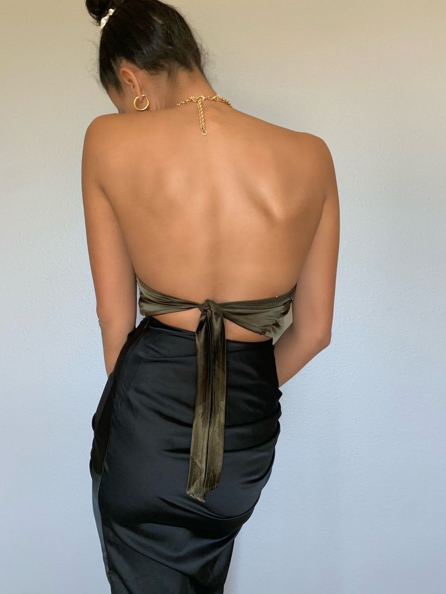 Panama Chain Halter Top