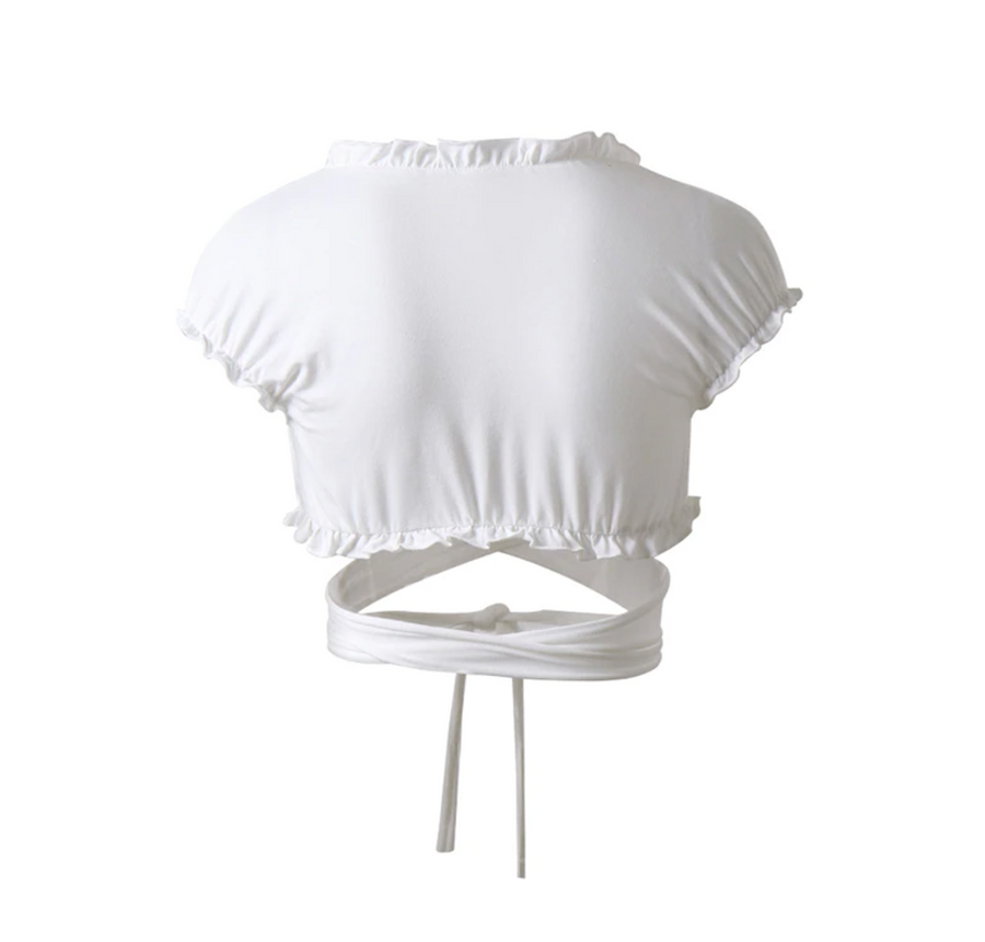 Emma Wrap Crop Top