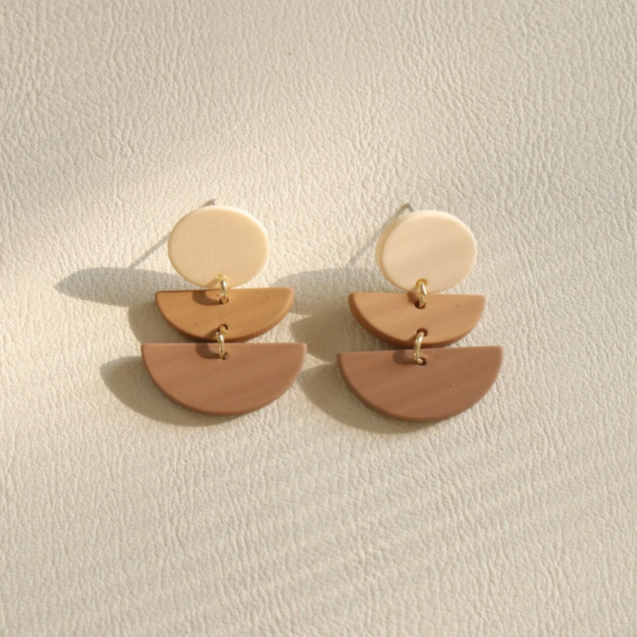 Geometric Drop Earrings