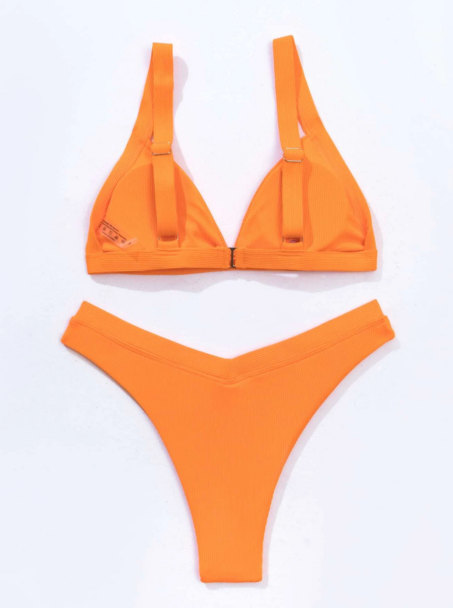 Tangerine Tease Bikini Set