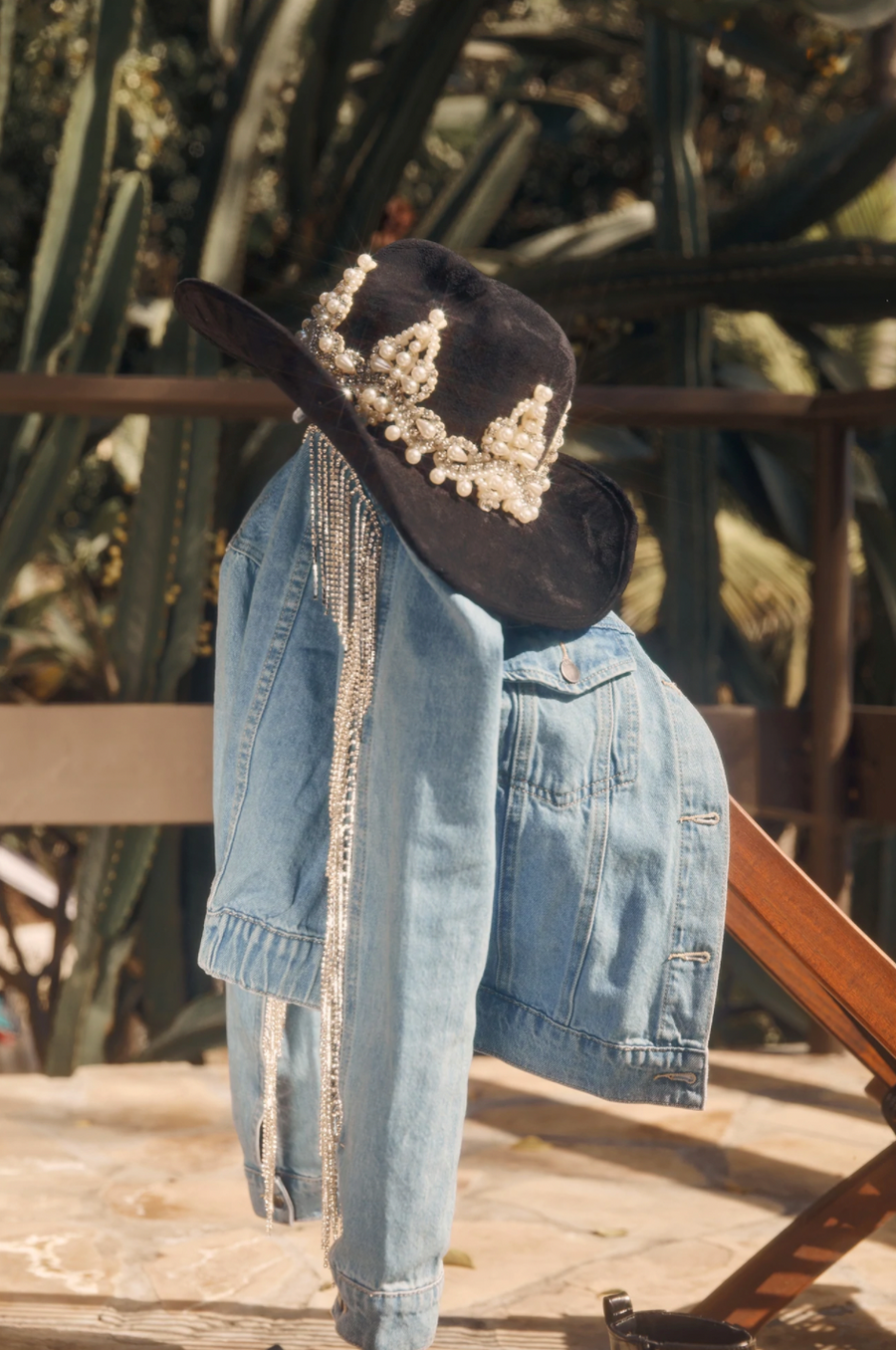 Lola Crop Fringe Jacket