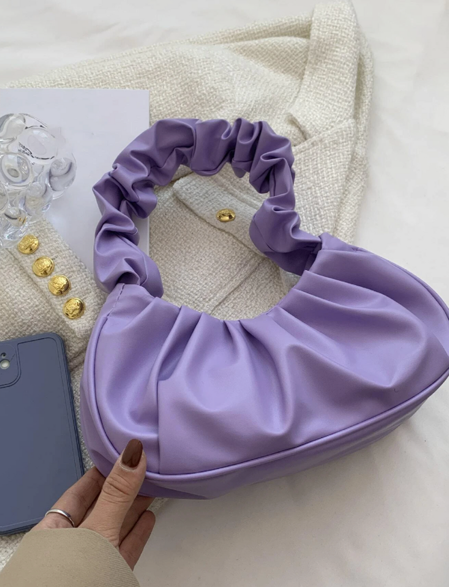 Pixie Ruched Handbag