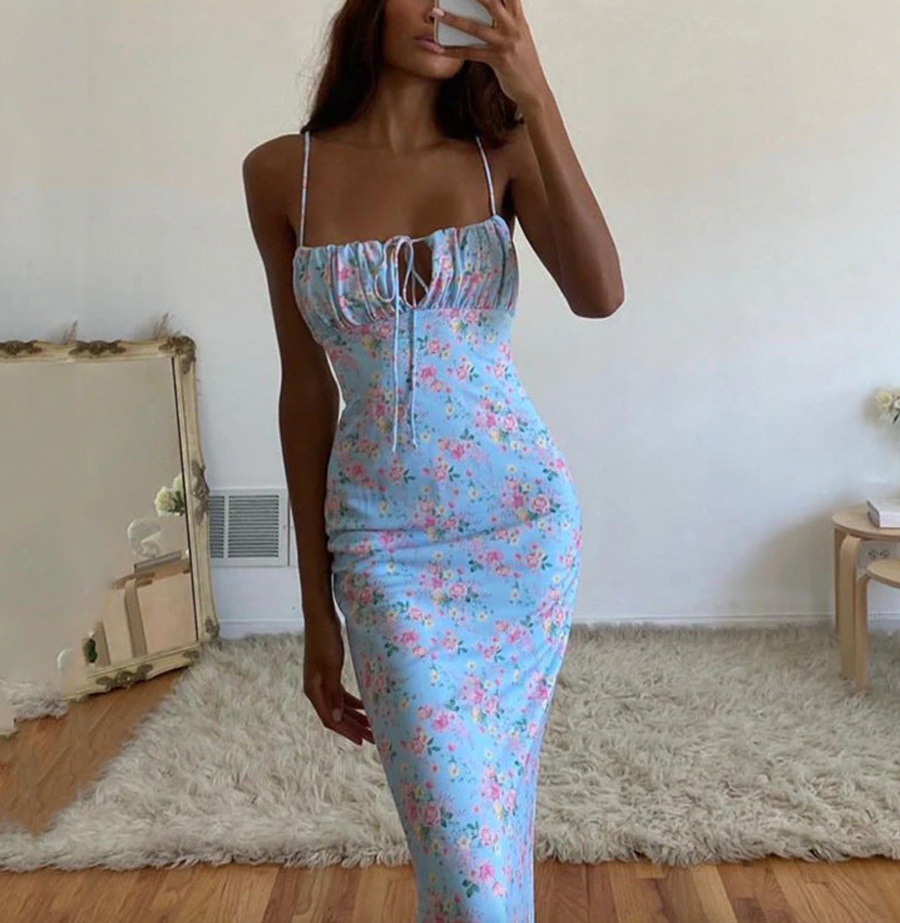 Valentina Floral Maxi Dress