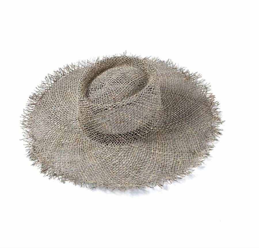 Under The Palm Trees Straw Hat
