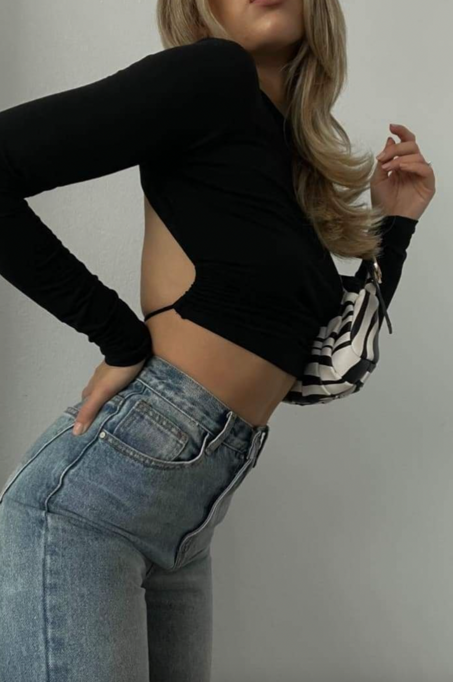 City Girl Open Back Top