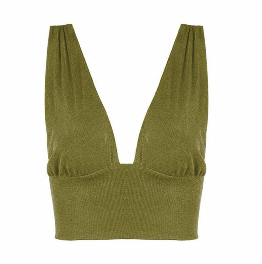 Adore You Velour Crop Top