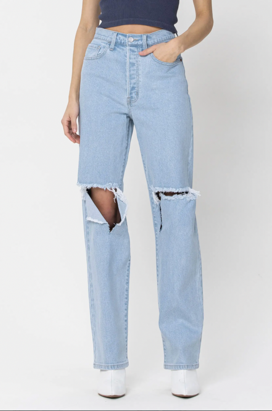 Leo High Rise Dad Jeans