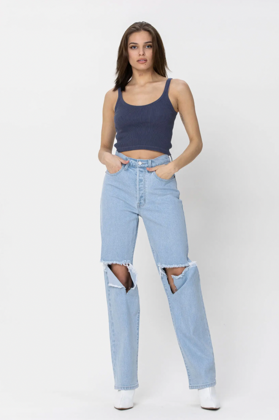 Leo High Rise Dad Jeans