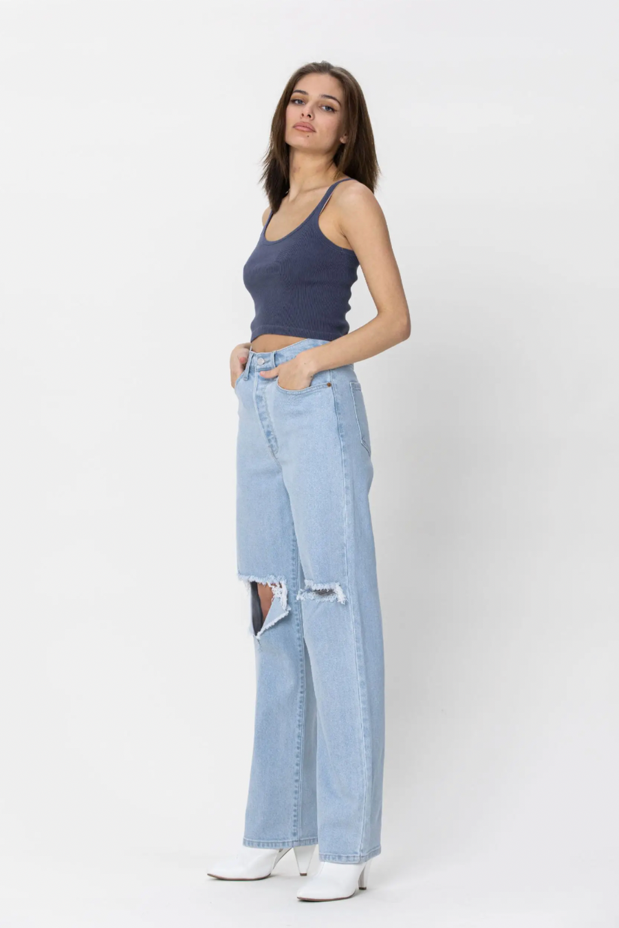 Leo High Rise Dad Jeans