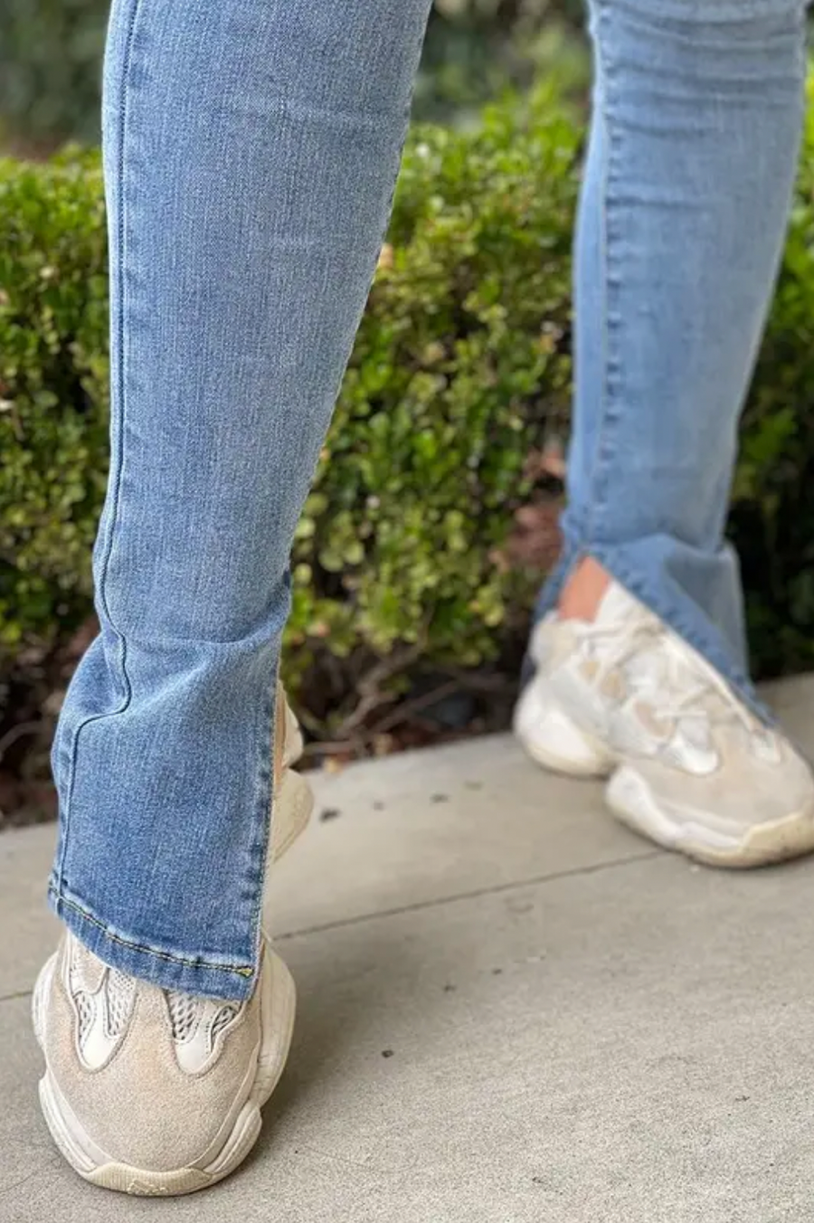 Yeezy 500 sales skinny jeans