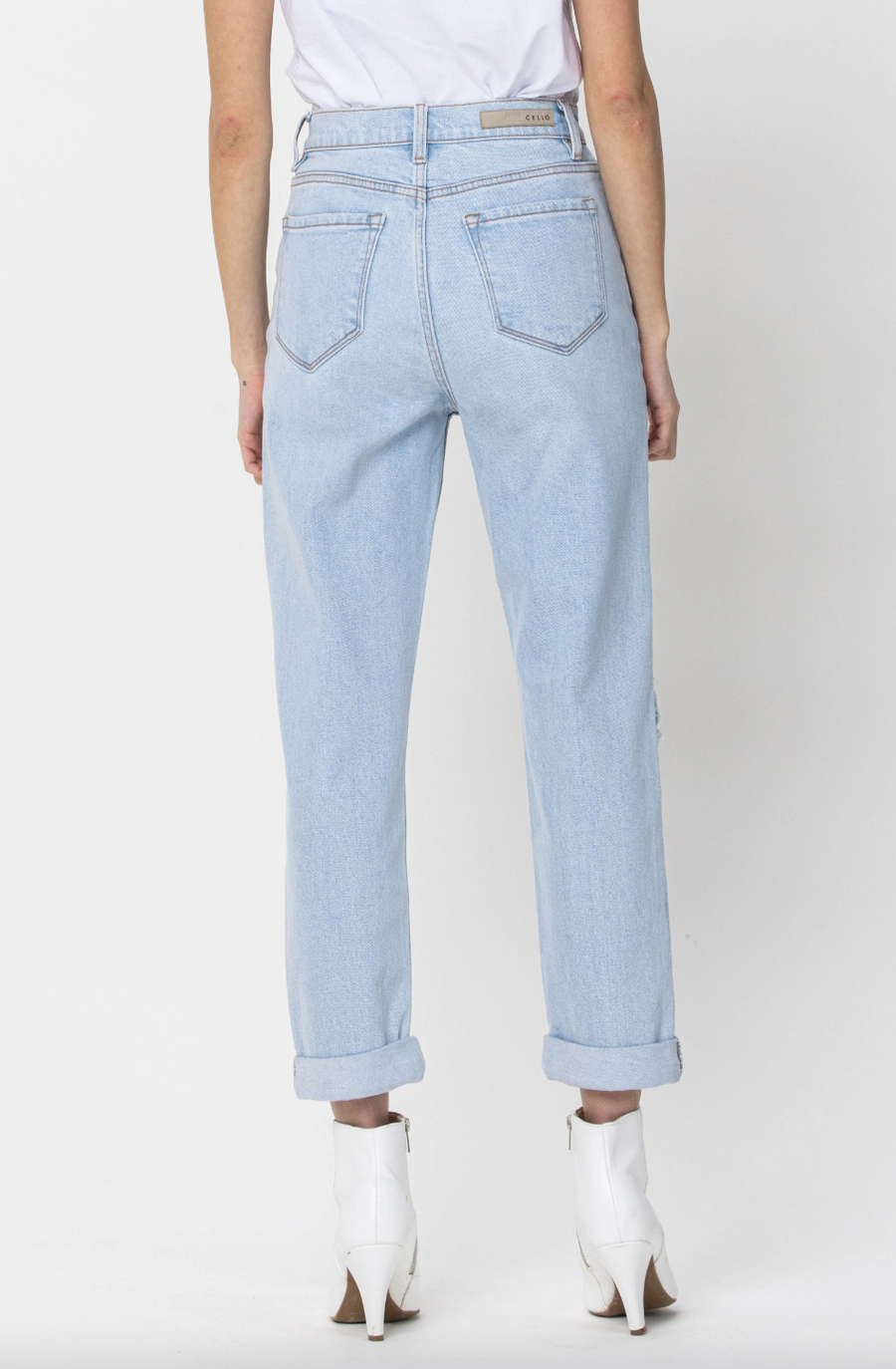 Vesper High Rise Mom Jeans