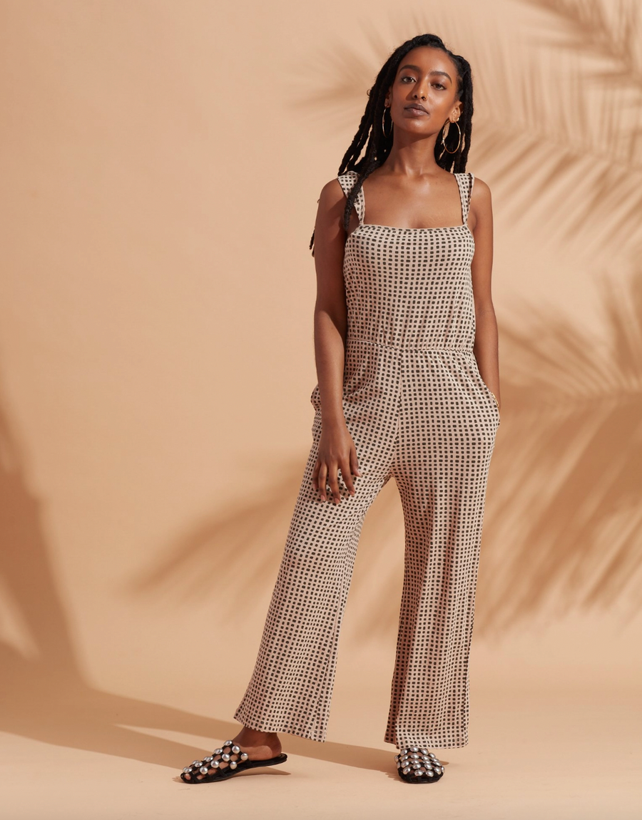 Archie Patterned Jumpsuit