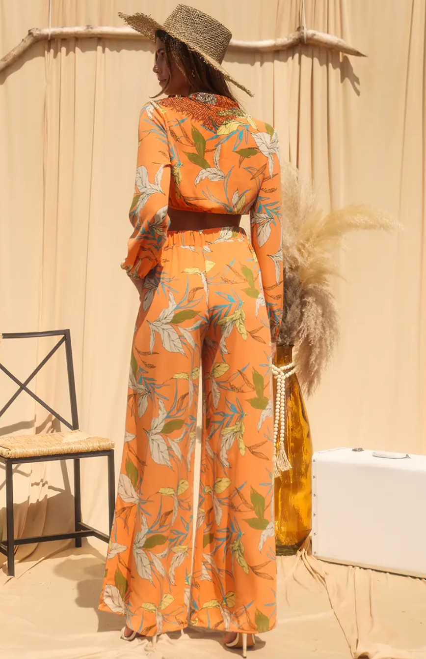 La Cabana Wide Leg Pant Set