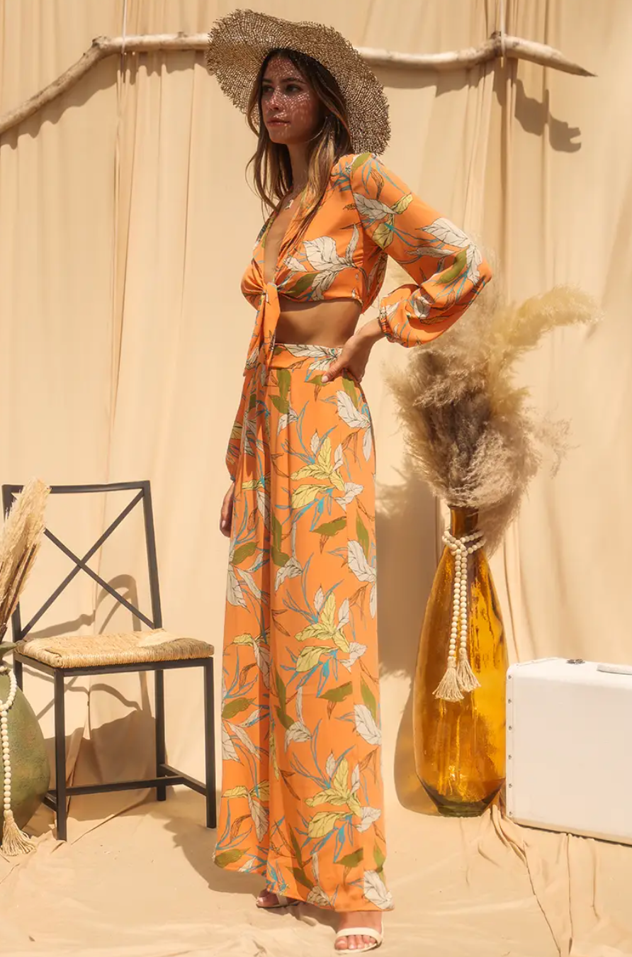 La Cabana Wide Leg Pant Set