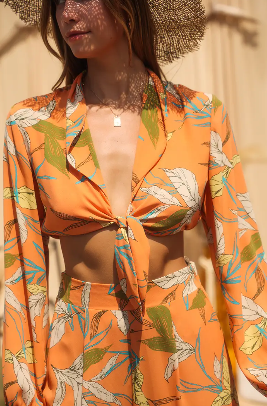 La Cabana Wide Leg Pant Set