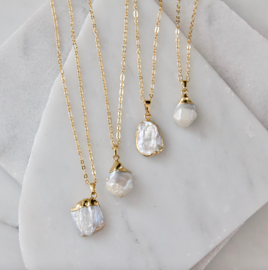 Kaia Pearl Necklace
