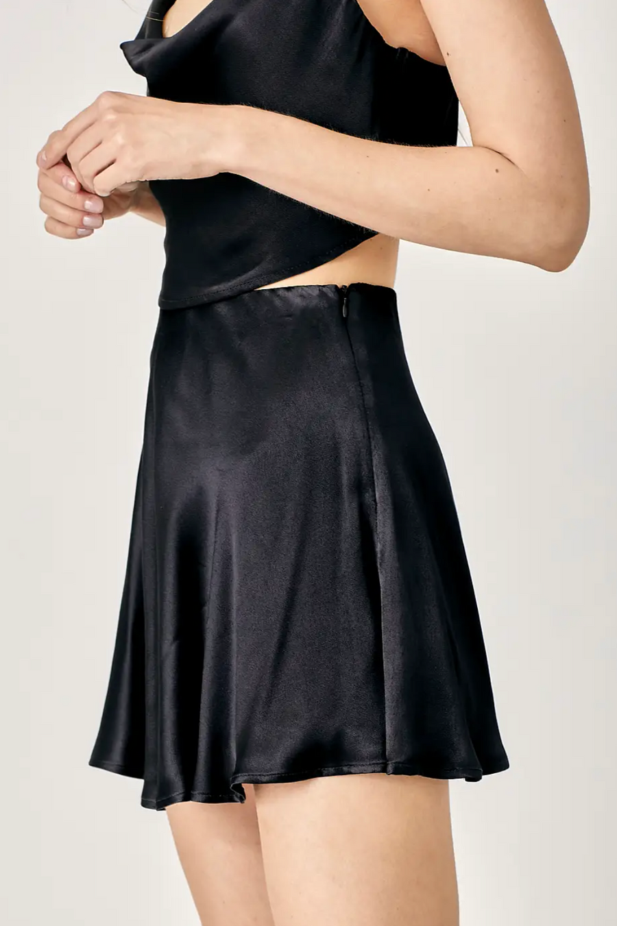August Flare Mini Skirt