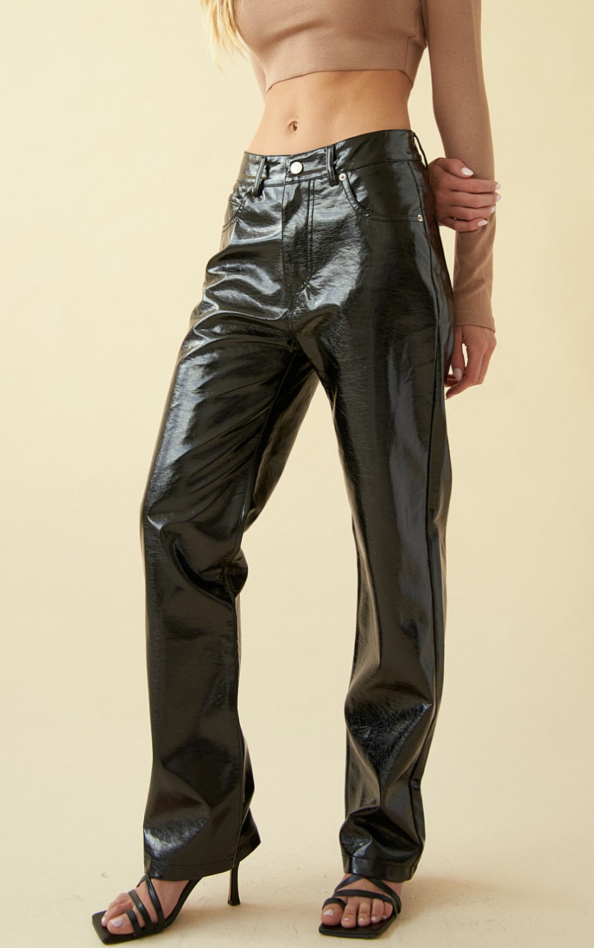 Monroe Faux Leather Pant