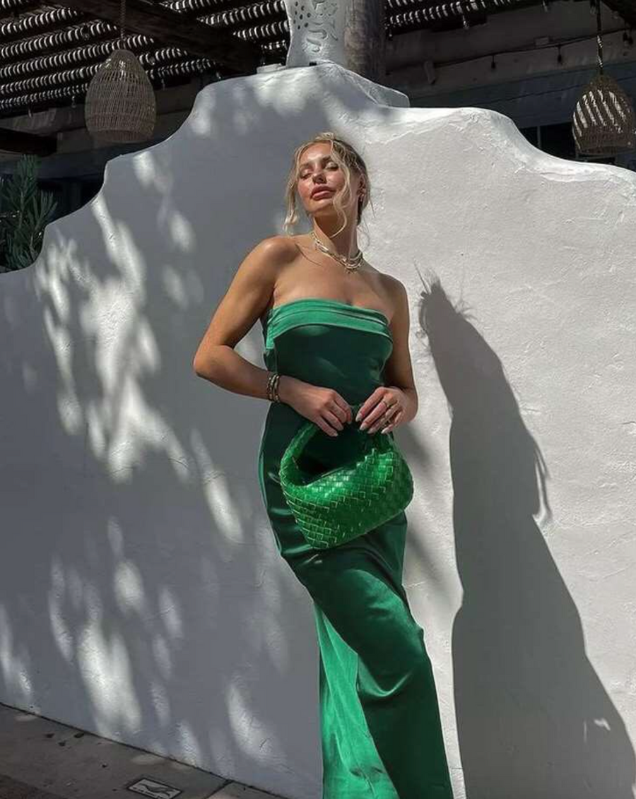 Tuscany Satin Slip Dress