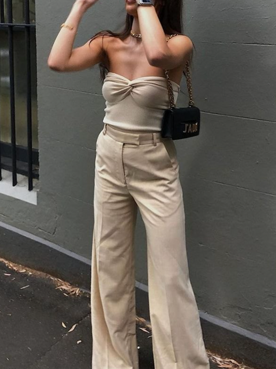 Mon Ami Twist Tube Top