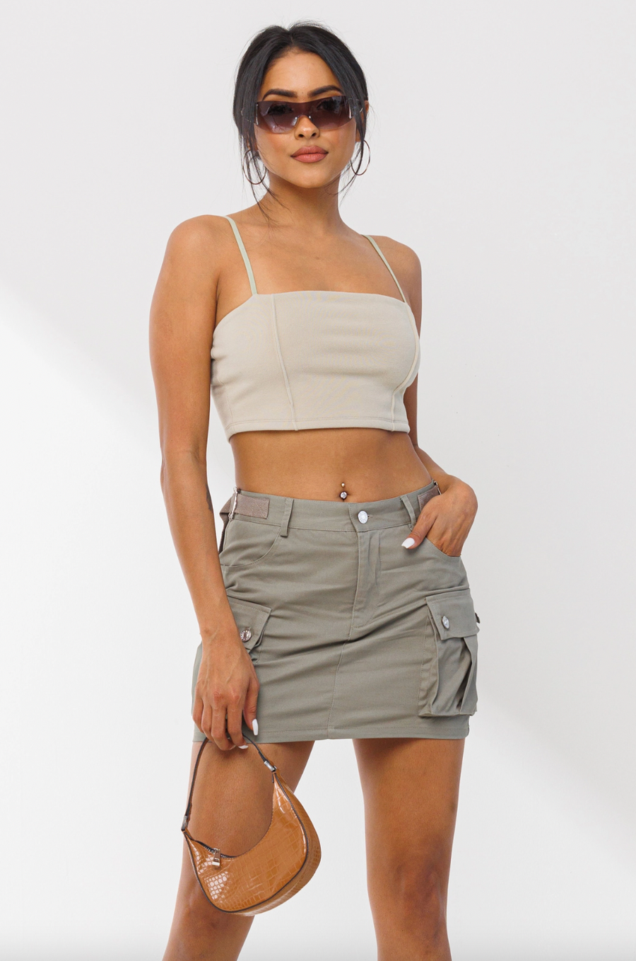 Dani Cargo Mini Skirt
