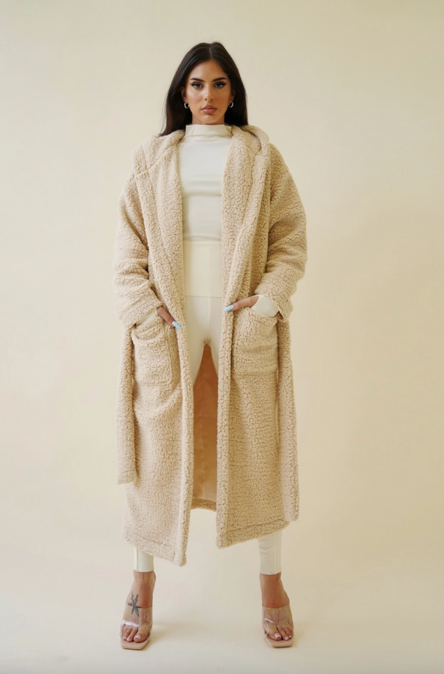 Brave soul 2025 teddy coat