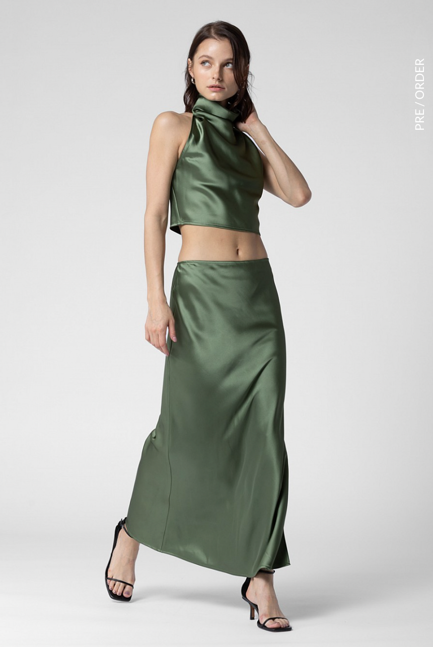 Apothecary Satin Skirt Set