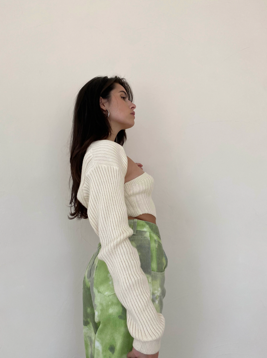 Hudson Two Piece Top Beige