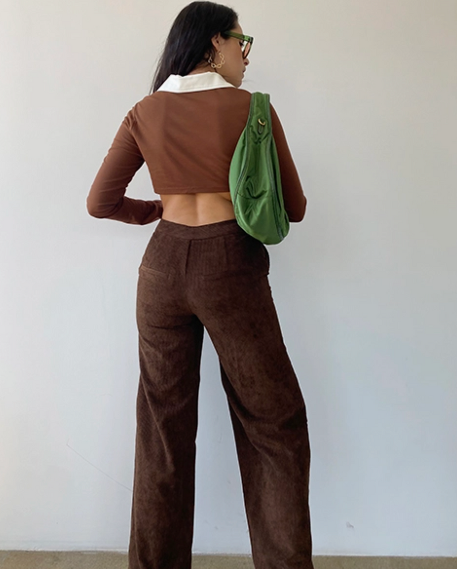 Yorkville Collared Crop Top